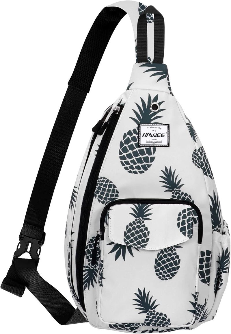 HAWEE Backpack Sling for Women Anti-Water Crossbody Bag Inclined Adjustable Pack | Casual, Adjustable Strap, Water Repellent, for Travel/Sport - Image 1